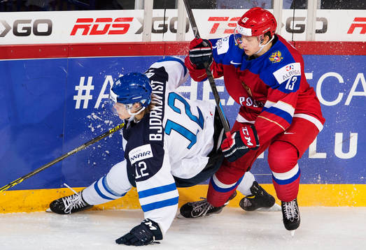 Finlands Kasper Björkqvist och Rysslands Alexander Polunin