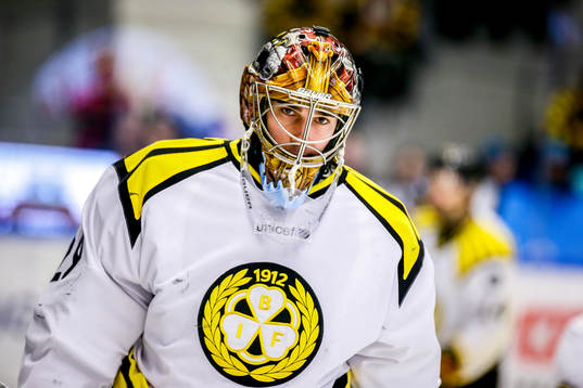 Brynäs målvakt Bernhard Starkbaum