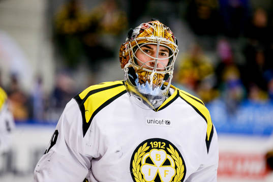 Brynäs målvakt Bernhard Starkbaum