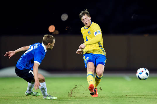 Estlands Sander Puri och Sveriges Emil Bergström