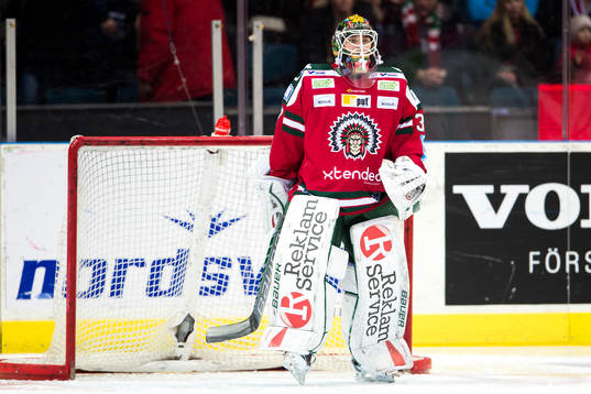Frölundas målvakt Johan Gustafsson