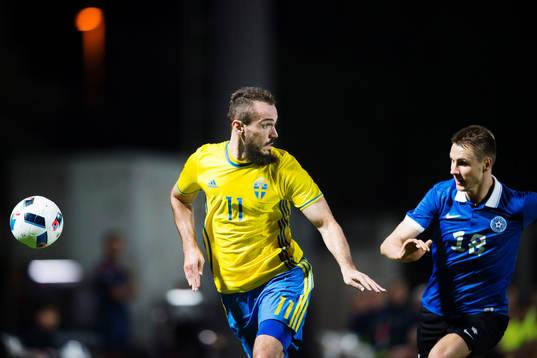 Sveriges Emir Kujovic mot Estlands Karol Mets