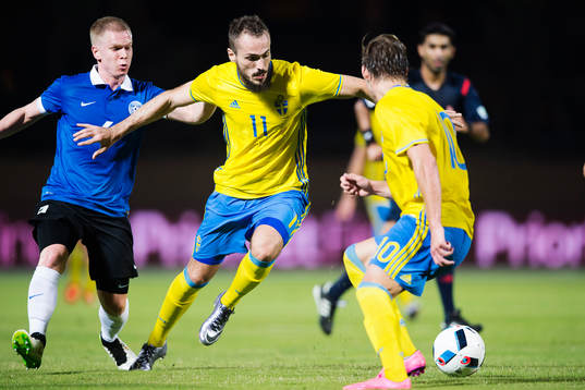 Estlands Iija Antonov mot Sveriges Emir Kujovic