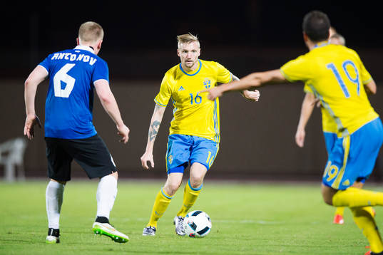 Sveriges Sebastian Eriksson utmanar Estlands Iija Antonov
