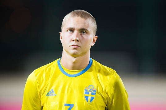 Sveriges Sebastian Holmén