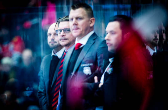 Malmö Redhawks tränare Björn Hellkvist deppar