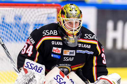 Luleås målvakt Joel Lassinantti