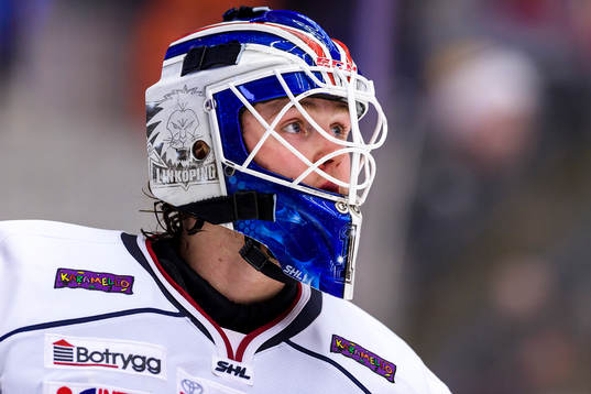 Linköpings målvakt Marcus Högberg