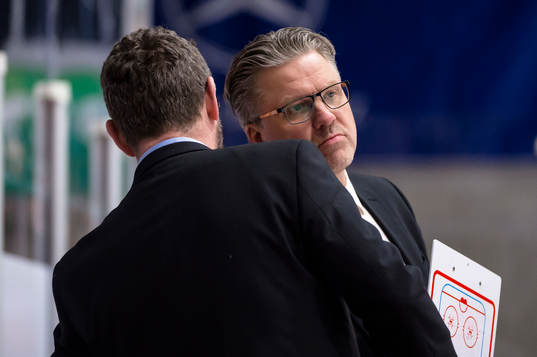 Karlskronas tränare Per Hånberg deppar