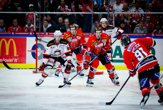 Örebros Jakub Krejcik, Mikko Lehtonen och Malmö Redhawks