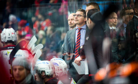 Malmö Redhawks tränare Björn Hellkvist