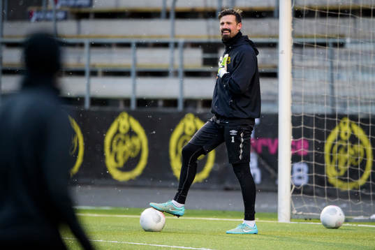 Elfsborgs målvakt Kevin Stuhr Ellegaard