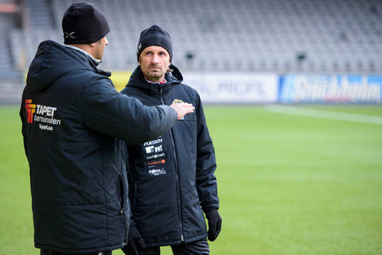 Elfsborgs assisterande tränare Nemanja Miljanovic pratar