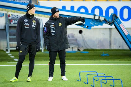 Elfsborgs Viktor Nilsson och Sport Scientist Dan Fransson
