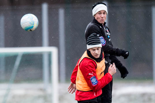 Helsingborgs två nyförvärv Viktor Ljung och Carl Wede