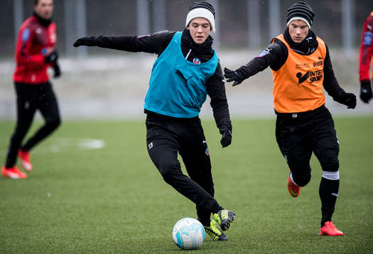 Helsingborgs Alexander Achinioti Jönsson och Anton Wede