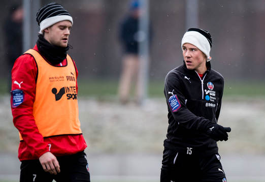 Helsingborgs två nyförvärv Viktor Ljung och Carl Wede