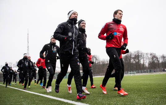 Helsingborgs Johan Mårtensson, Rade Prica och Frederik