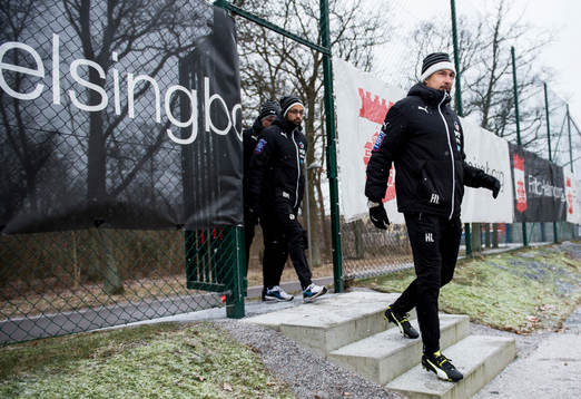 Helsingborgs manager Henrik Larsson