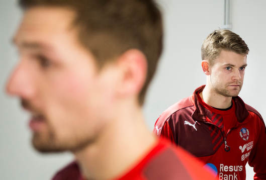 Helsingborgs Martin Christensen och Viktor Ljung