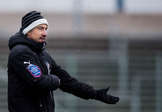 Helsingborgs manager Henrik Larsson