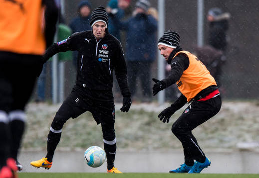 Helsingborgs Adam Eriksson och Martin Christensen