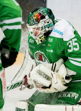 Rögles målvakt Oscar Dansk