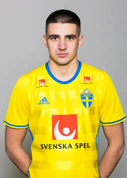 Ibrahim Dresevic i P19-landslaget