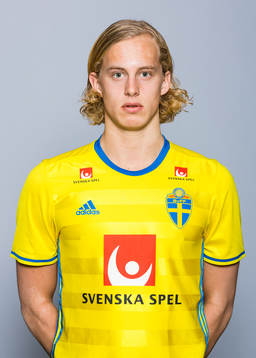 Gustav Berggren i P19-landslaget