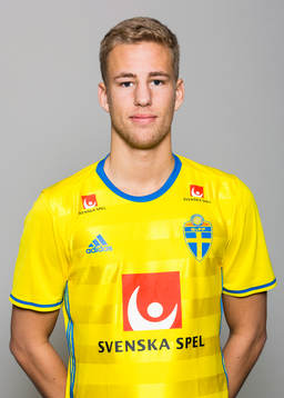 Filip Dagerstål i P19-landslaget