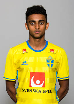 Tesfaldet Tekie i P19-landslaget