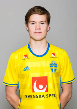 Albin Skoglund i P19-landslaget
