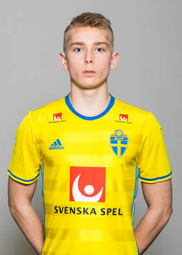 Johan Brannefalk i P19-landslaget