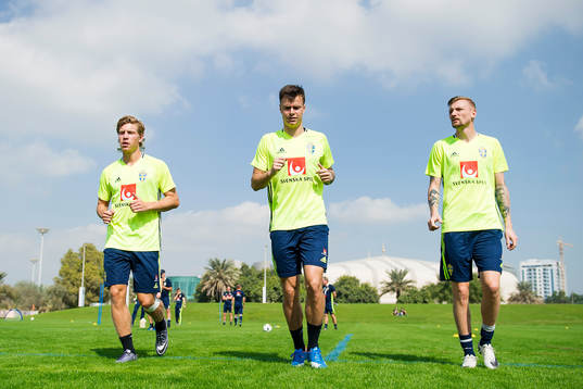 Alexander Fransson, Melker Hallberg och Sebastian Eriksson