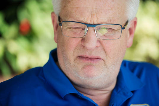 Finlands förbundskapten Hans Backe