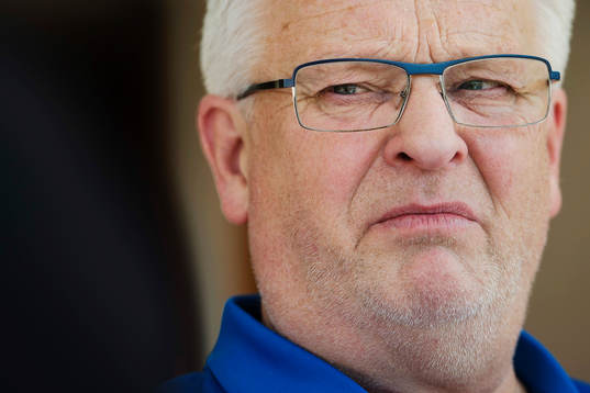 Finlands förbundskapten Hans Backe