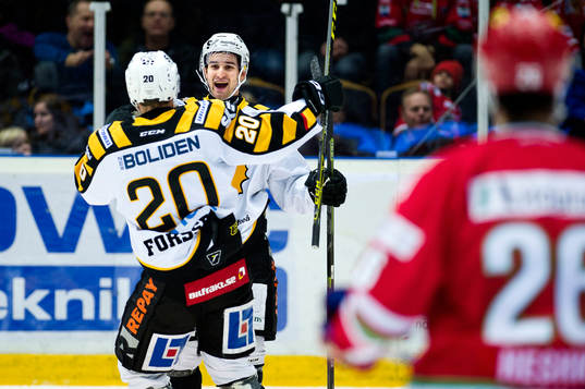 Skellefteås Andrew Calof jublar