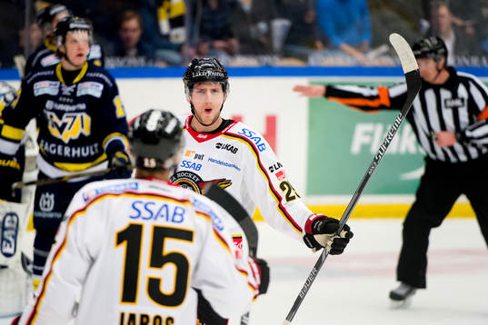 Luleås Anton Hedman jublar