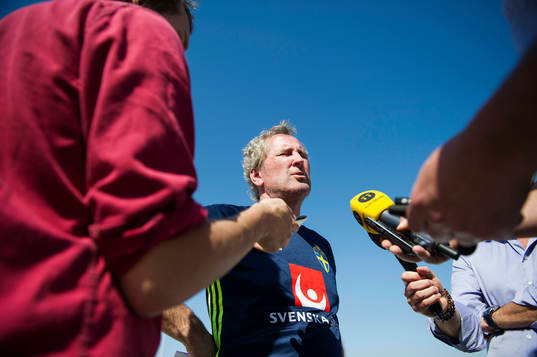 Förbundskapten Erik Hamrén