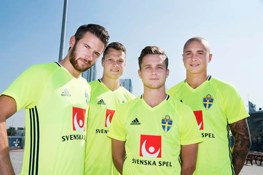 Elfsborgs spelare Marcus Rohdén, Viktor Claesson, Adam