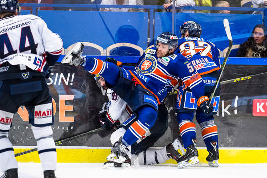 Växjös Joey Crabb och Adam Burish