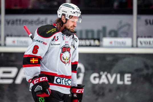 Malmö Redhawks Stefan Warg deppar
