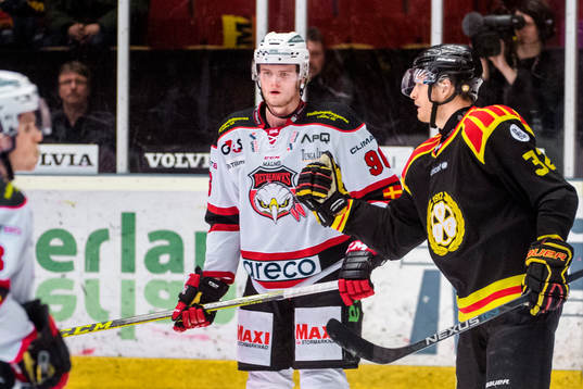 Malmö Redhawks Kim Rosdahl deppar