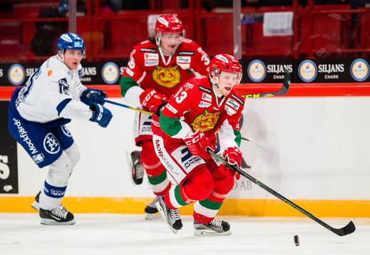 Moras Kristian Jakobsson och Leksands Johan Porsberger