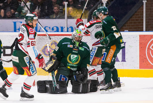 Frölundas Artturi Lehkonen jublar