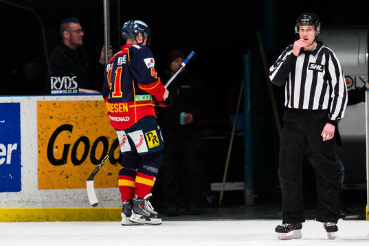 Djurgårdens Patrick Thoresen får först matchstraff som