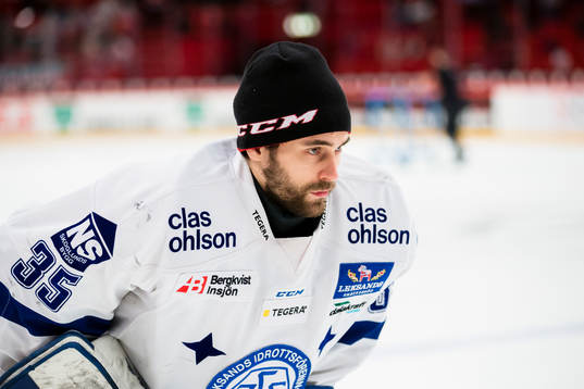 Leksands målvakt Frans Tuohimaa