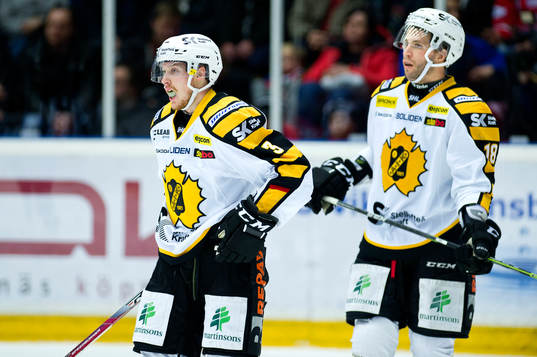 Skellefteås Niclas Burström och Pontus Pettersson