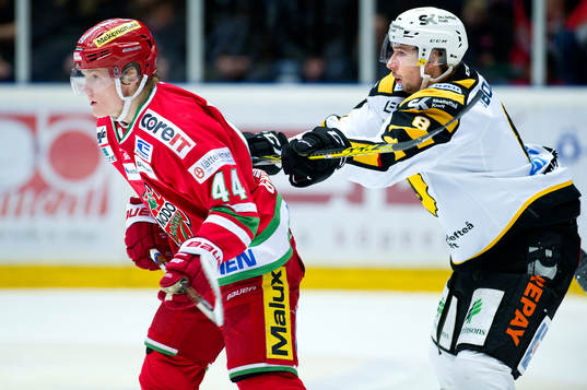 Modos Carl Grundström och Skellefteås Marcus Pettersson