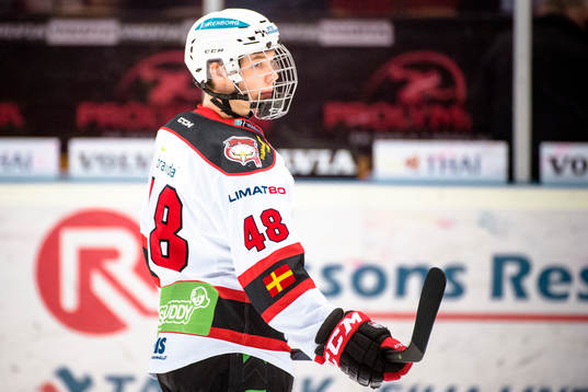 Malmö Redhawks Filip Lennström deppar